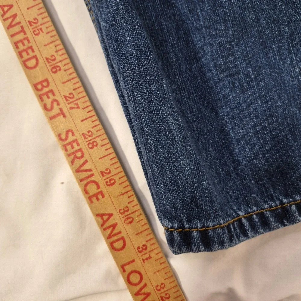 Tommy Bahama Jeans Mens 54 (52)/32 Classic Fit Blue Denim Straight Cotton Tencel